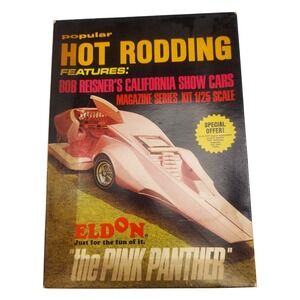 Eldon The Pink Panther Bob Reisner California Show Car 1/25 Scale Model Kit 1970